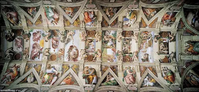 Потолок Сикстинской капеллы: все 47 фресок с пояснениями. | Ника и музеи |  Дзен