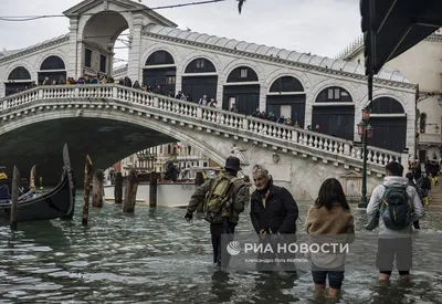 Крупнейший за 50 лет потоп происходит сейчас в Венеции
