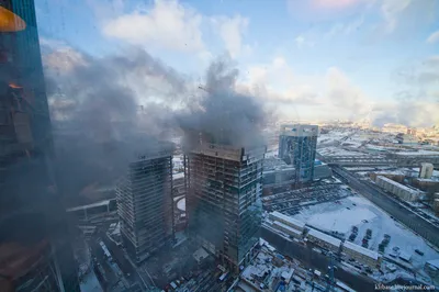 В центре Москвы – пожар в многоэтажке ''Москва-сити'': подробности -  Общество - StopCor
