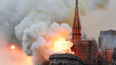 Пожар в Париже: подозревают поджог