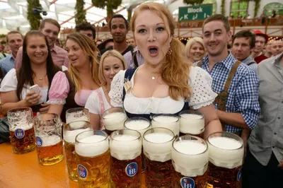 Октоберфест 2018 Германия Мюнхен праздник пива - 23.09.18 Прямий