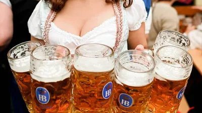 Drink Beer at the real Oktoberfest | Octoberfest beer, Beer fest, Beer girl