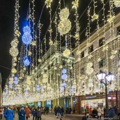 Предновогодняя Москва 2019