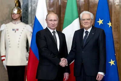 Президент Италии считает отношения с Россией «прекрасными»