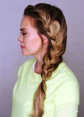 Прически на выпускной — 680 фото красивых идей оформления причесок | Side  french braids, French braid hairstyles, Front french braids