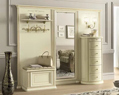 Классические белые прихожие - купить классическую прихожую белого цвета в  Москве, цены от производителя в интернет-магазине \"Гуд мебель\"
