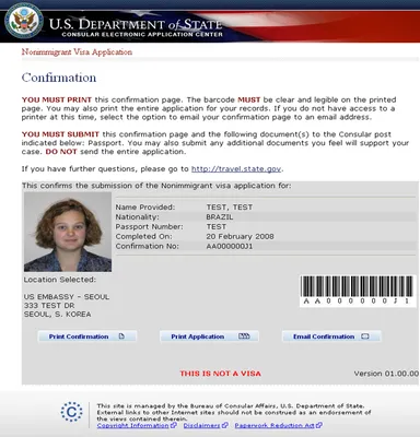 Что такое виза в США и что на ней указано - Медиафайлы