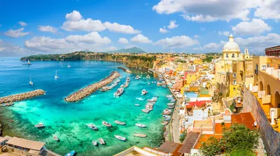 VOYAGED by 9GAG on Instagram: \"Procida, the beautiful Italian island in the  Bay of Naples 🇮🇹 — 📌 #procida #italy — 📷 @theurbanteller — #voyaged  #travel #adventure\"