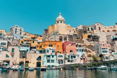 The colors of Procida Italy - Where life is great