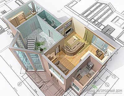 ДОМ + ДОМИК (№2) - проекты для усадьбы в итальянском стиле | Инваполис -  проекты рациональных домов | Дзен