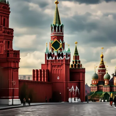 Москва , профессиональное фото города …» — создано в Шедевруме