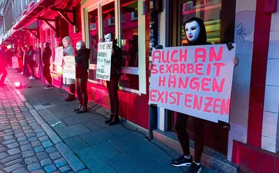 Секс-работники вышли на протест в Германии: фото, видео - Последние новости  Украины - 24 Канал