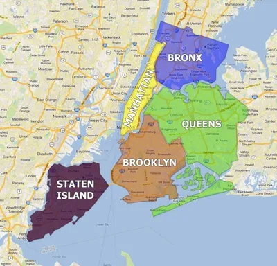 🏛️ 5 районов Нью-Йорка: чем известен каждый из них? | Smapse