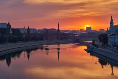 Рассвет на Москве-реке — Сообщество «Фотография» на DRIVE2