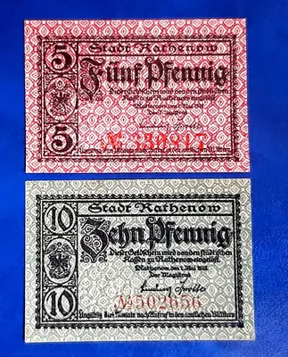 1921 Germany Rathenow Notgeld Set of 6 Notes (QE73) | eBay