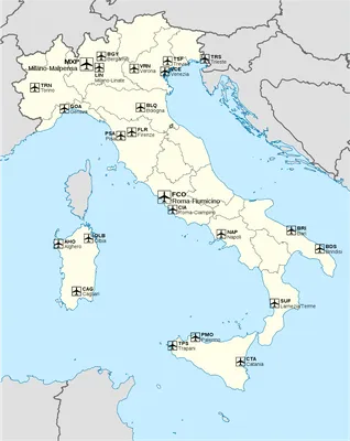 Карты Италии | Подробная карта Италии на русском языке | Курорты Италии на  карте | Карта дорог Италии с городами и регионами | Италия на карте мира