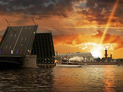 Разводные мосты в Санкт-Петербурге - история с описанием и фото