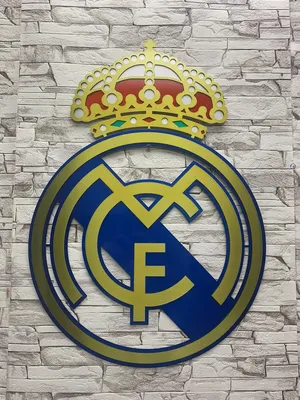 Real Madrid Soccer Metal Wall Logo Home Decor | eBay