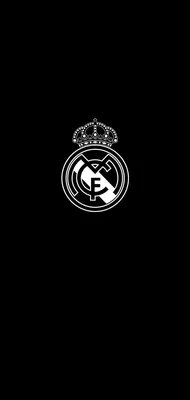 Real Madrid Logo Symbol Black And White Design Spain football Vector  European Countries Football Teams Illustration 10994307 Vector Art at  Vecteezy