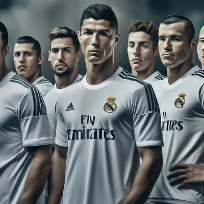 Real Madrid объединяется в команду представлять Редакционное Изображение -  изображение насчитывающей команда, международно: 30989010