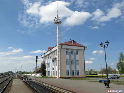 Станция Речица. Пост ЭЦ — Railwayz.info