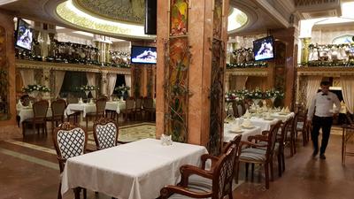 Menu at Azerbaijan restaurant, Moscow, Demyana Bednogo Street