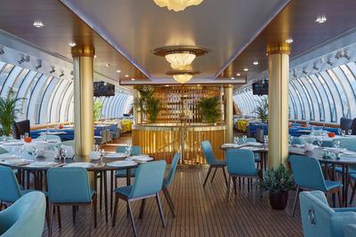 Панорамный ресторан Чайка на Крестовском острове в Санкт-Петербурге |  White-Group