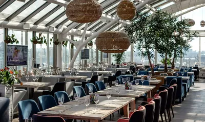 Панорамный ресторан «Карлсон» — одна из лучших площадок для свадьбы в Москве