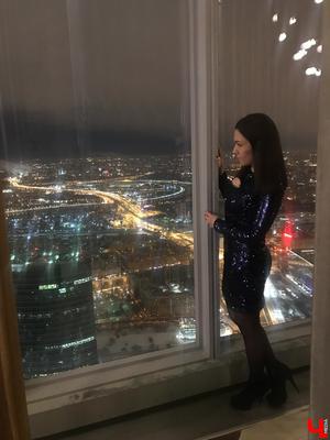 Романтическое свидание в Москва-Сити на 67 этаже