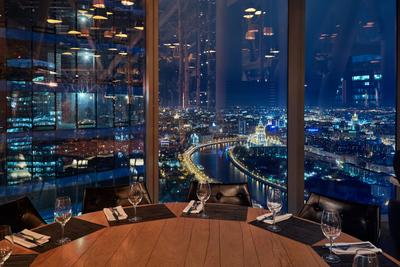 Ресторан на 62 этаже Москва сити фото фотографии