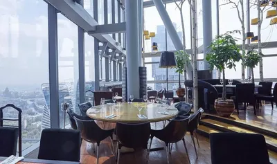 Ресторан Sixty / Сиксти в Москва-Сити (башня Федерация на 62 этаже) - адрес  на карте, меню и цены, телефон, фото | Официальный сайт GDEBAR