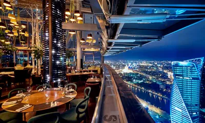 Sixty Restaurant in Moscow - YouTube