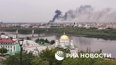Пожар Нижний Новгород 29 июня 2023 – горящий пожар Бальзам причина – фото,  видео и новости России | OBOZ.UA
