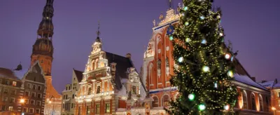 Рига готовится к празднованию Рождества и Нового года - 19.12.2022, Sputnik  Латвия