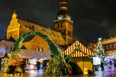 Gifts and holiday cheer at Riga's Christmas Market