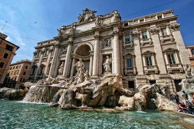 Рим фонтан треви фото фотографии