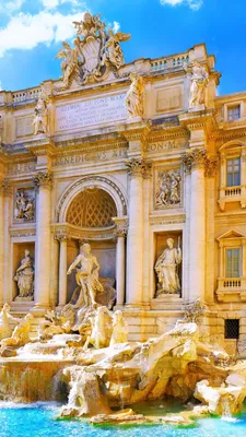 Фонтан Треви в Риме %sep% Fontana di Trevi a Roma