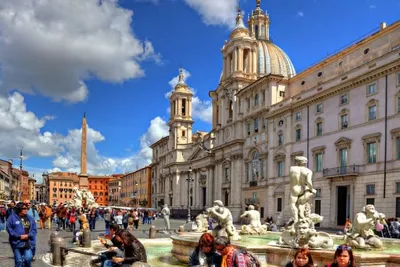 Рим – излюбленное место отдыха среди городов искусства, 80 процентов  номеров занято.
