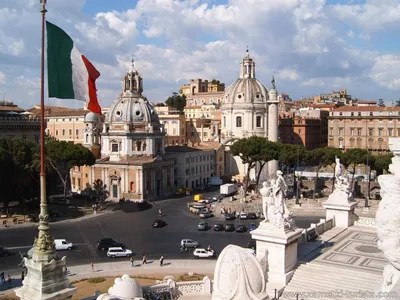 Фото «Рим. Площадь Венеции. Алтарь Отечества.» из фотогалереи «Рим.» Италия  #790279