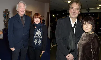 Alan Rickman, 69, has 'secretly wed partner Rima Horton' | Alan rickman,  Actors, Alan