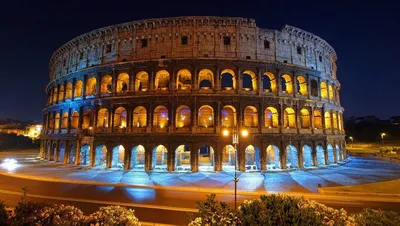 Колизей - Рим, Италия - на карте