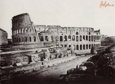 Римский Колизей изнутри. Фото