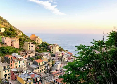 Riomaggiore village on the Cinque Terre coast of Italy,Europe Stock Photo  by ©janoka82 54866261