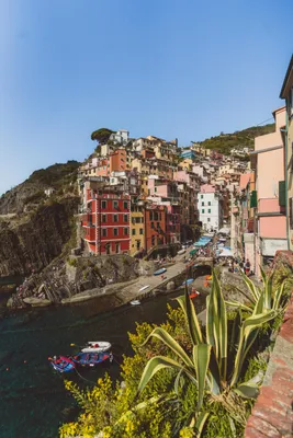 Riomaggiore at night, Cinque Terre, Liguria, Italy Stock Photo - Alamy