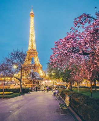 Романтика в Париже