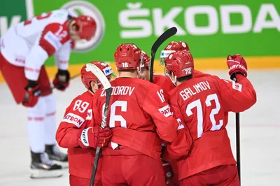 На ЧМ по хоккею Россия громит Беларусь, Германия обыгрывает Латвию -  Российская газета