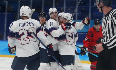 Хоккей. Канада забила 11 голов Финляндии, США всухую разгромили Россию -  Delfi RUS