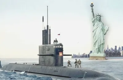Видео: Как российская подлодка однажды всплыла возле статуи Свободы в США