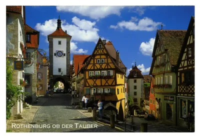 Германия Der Ob Tauber Rothenburg рождества Стоковое Изображение -  изображение насчитывающей город, туризм: 172682333