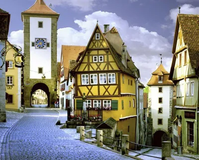 Ротенбург на Таубере Символ средневековой Германии - YouTube